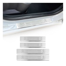 Einstiegsleisten T&uuml;rschweller f&uuml;r Citroen C4 2010-2018 Edelstahl Chrom 4tlg