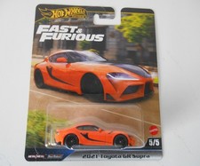 Hot Wheels FAST & FURIOUS 2021 Toyota GR Supra die cast car  5/5  1:64 scale