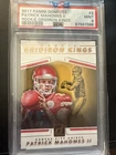 2017 Panini Donruss - Rookie Gridiron Kings Patrick Mahomes II #2 (RC)