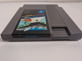 Slalom - Nintendo NES, Complete In Box, 5 Screw, Hang Tab, Authentic OEM, VG