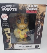 Handmade by Robots, "Leatherface". NEW IN BOX, #003, Knit Series