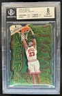 1996 Skybox Metal Michael Jordan Net Rageous #5 Bulls BGS 8
