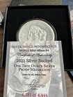 2022 Silver Shield Silver Backed 1 oz. Silver Limited USA Made Capsuled BU Round