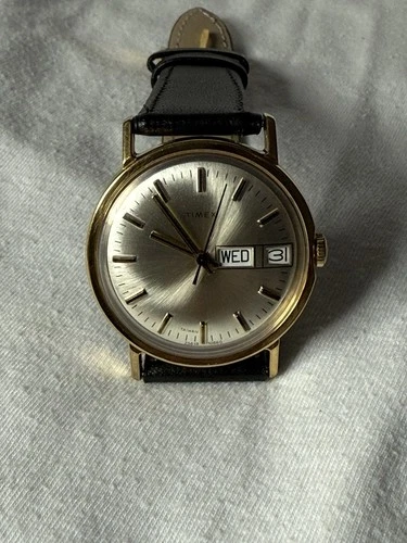 Vintage 1980 Timex Mercury Men’s Mechanical Wristwatch Serviced Please Read