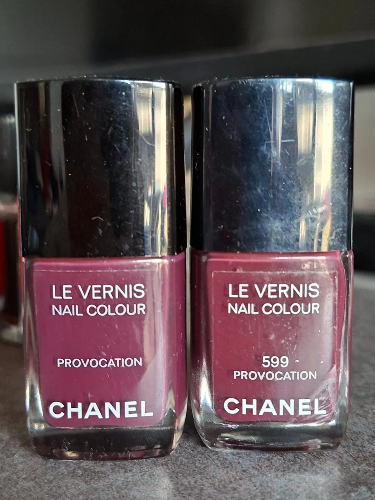 Set of 2 Chanel Le Vernis Nail Colour - Provocation, 599 Provocation