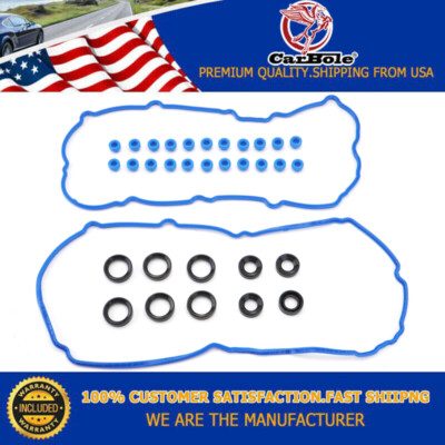 Valve Cover Gasket Kit Set For 2011-2017 Ford F150 F-150 3.5L 3.7L STX XL XLT