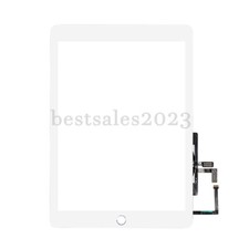 USA for iPad 2017 5 5th Gen A1822 A1823 White Touch Screen Digitizer Home Button