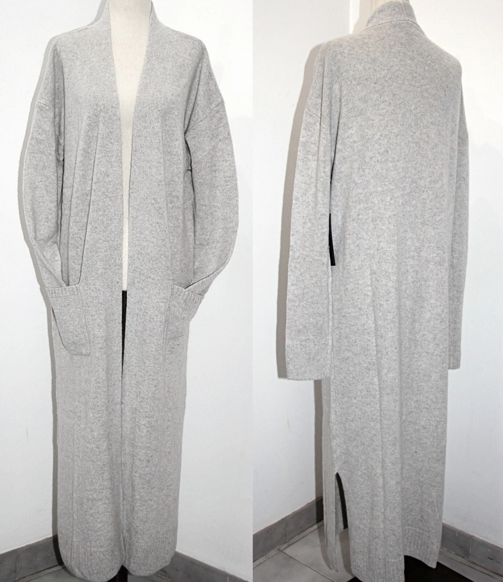 Teddy Cashmere Venzia open-front cashmere cardigan - Grey
