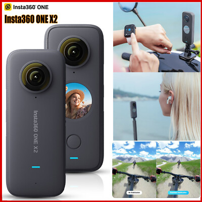 Insta360 ONE X2 FlowState Stabilization Panoramic Action Camera 30fps 360° 5.7K