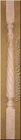 Carved Stair Balusters Twisted Spindles 36"