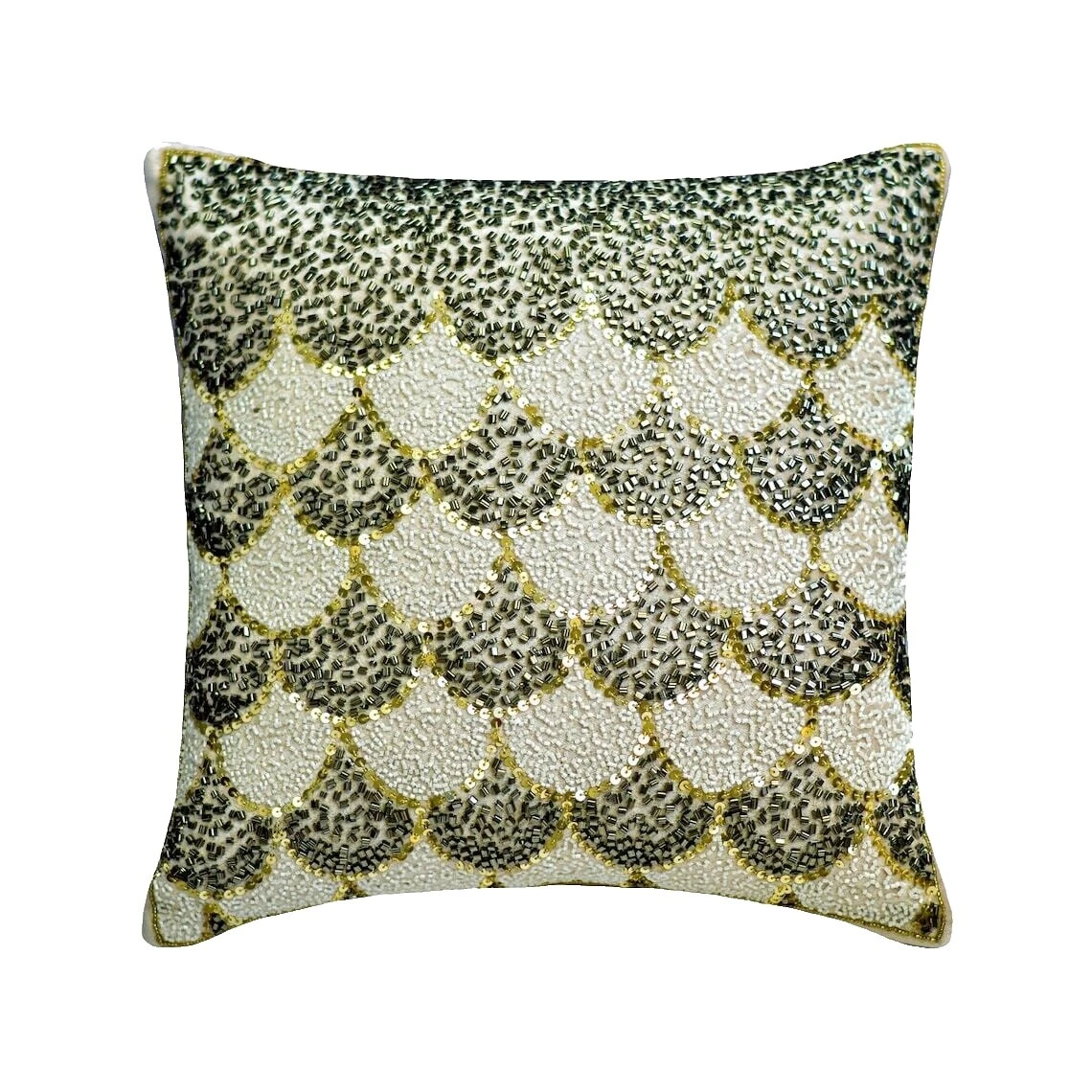 Almohadas de Decoración para el Hogar geométrico con cuentas