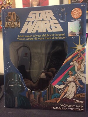 Ben Cooper Star Wars Darth Vader mask reissue made by Rubies - 669 of 5000
