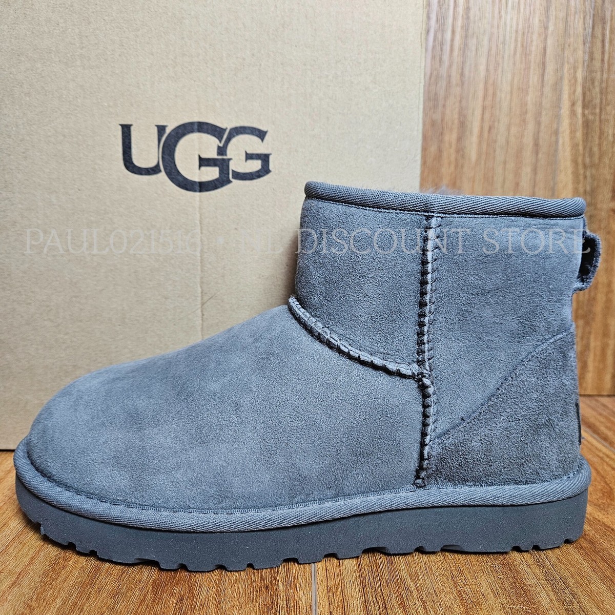 ミドルブーツ UGG Women Boots 1016222 GREY Grey UGG Women's Classic Mini Boots 1016222 ~ Gray ~ Size US 6 7