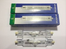 PACK OF 2 PREMIUM LONG LIFE 150W RX7S METAL HALIDE LAMPS 6000K TRUE DAYLIGHT