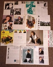 Then Jerico Mark Shaw 80's Japan Magazine Clippings Article Photo Collection