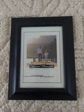 NEW SPECIAL MOMENTS BLACK WOOD 5 7 PICTURE FRAME TABLE TOP / WALL