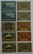 10 Banknoten Notgeld Stadt Greiffenberg Gryfow Sl. in Schlesien 1920 (101048)