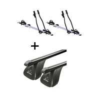2 FahrradträGer Sagittar+DachträGer VDP Stahl FüR FüR Toyota Yaris I 5TüR 99-05