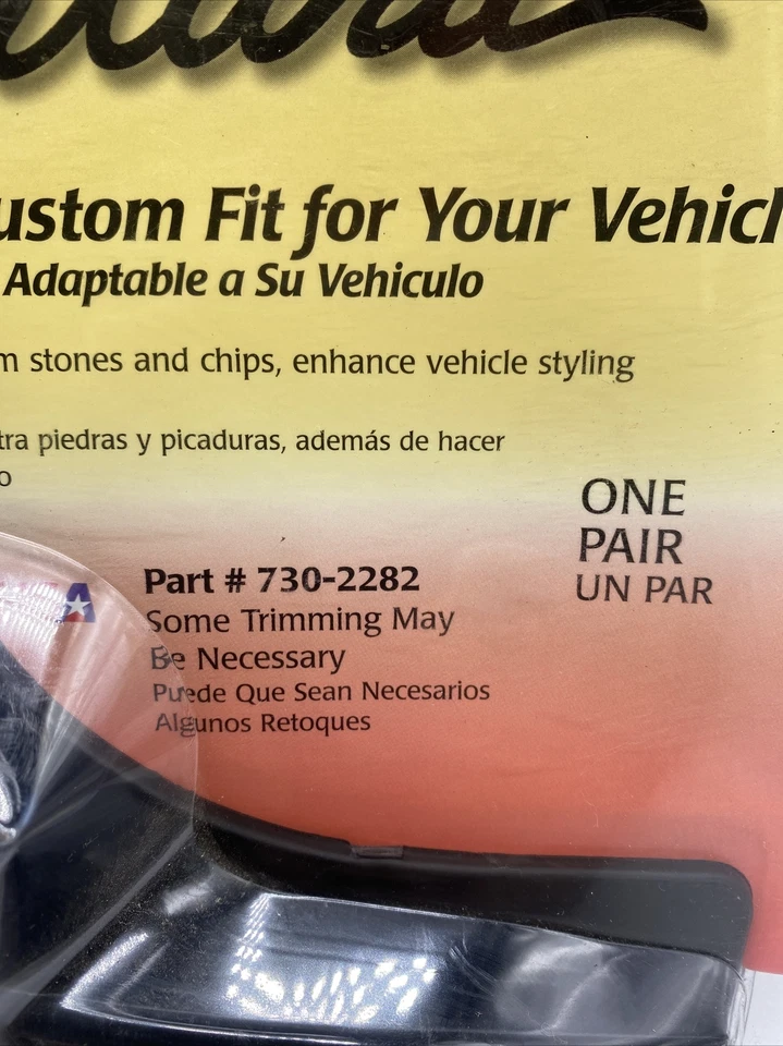 Protector contra salpicaduras NAPA Contura parte # 730-2282 un par nuevo stock antiguo vintage Foto 2 de 4