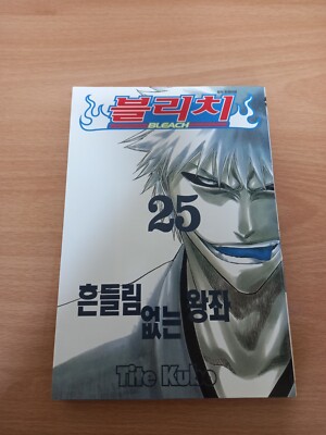 Rare Bleach Vol. 25: No Shaking Throne Korean