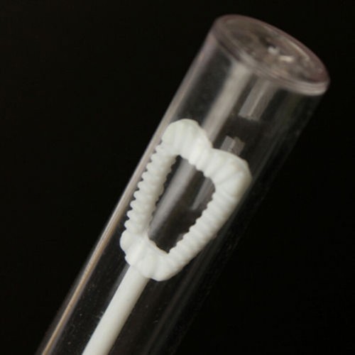12X Love Heart Wand Tube Bubbles Soap Bottle Confetti Wedding Favour Party Decor - Picture 5 of 9