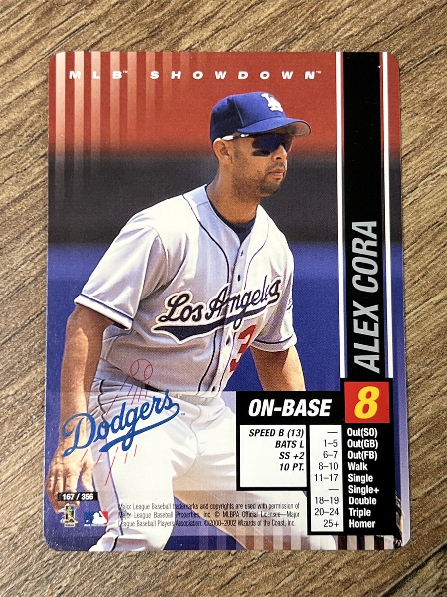 MLB Showdown 2002 - Alex Cora 167/356 Los Angeles Dodgers WOTC | eBay