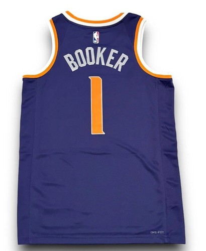Nike Icon Edition Devin Booker Phoenix Suns Swingman Jersey FB1811-566 Men Sz 44 - Picture 2 of 9
