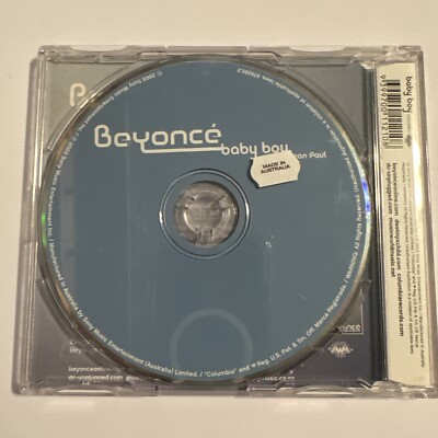 Beyoncé Feat. Sean Paul – Baby Boy. CD Music Single. Electronic