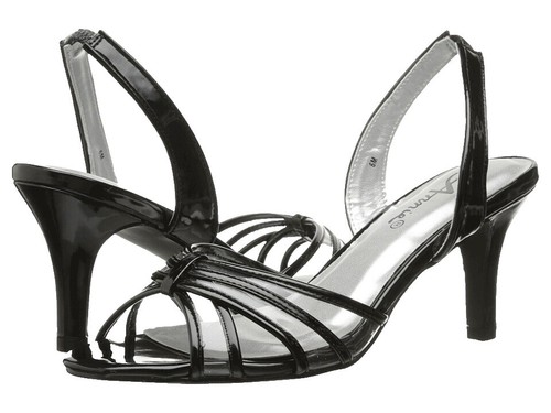 Vernissage Platform Sandals Shoes Pale Gold Leather Heel Slingback