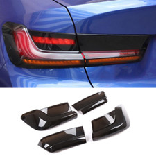 For Bmw 3 Series G20 G28 20-24 Rear Tail Light Glass Smoked Black Lens Cover 4x