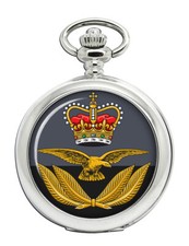 RAF Officer's Cap Badge Pocket Watch