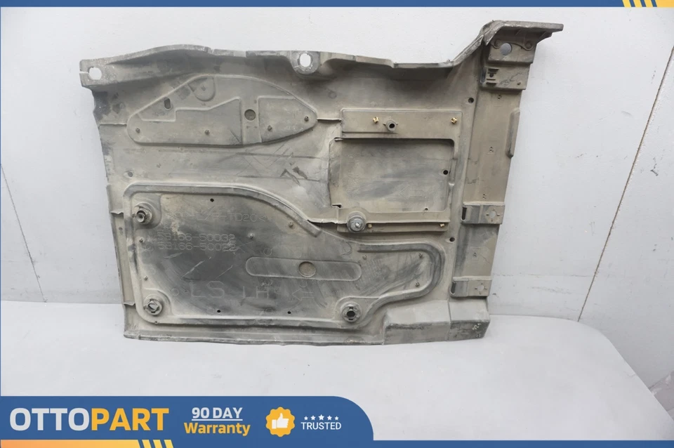 2007-2009 LEXUS LS460 REAR Left Side Underbody Splash Shield Guard 58166-50022 - Image 3 of 4