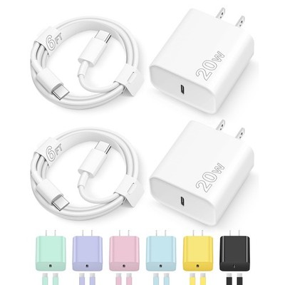 Novobit Iphone 17 16 15 Charger Charging Type C Chargers Usb C Charger Block