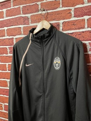 Vintage 2004-05 Juventus Nike Training Track Top Jacket Pink Grey