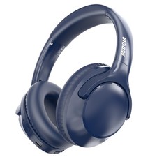 Bluetooth Headphones Over Ear 68H Playtime 6 EQ Wireless Headset with Microph...