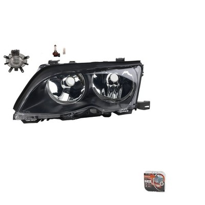Scheinwerfer + Osram Night Breaker Laser passend für BMW 3er E46 09/01-02/05 FFL