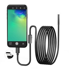USB Endoscope for OTG Android Phone 5.5mm Borescope Inspection Snake Camera IP67