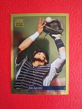1994 Score - Jim Leyritz #213 Gold Rush New York Yankees Baseball