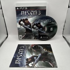 Risen 3 Titan Lords Playstation 3 PS3 Minty Disc CIB Complete w Manual