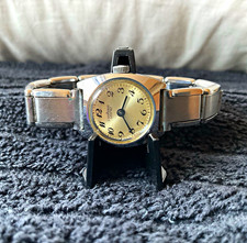 RAR ORIGINAL PALLAS ORMO MECHANISCH HANDAUFZUG STAHL SILBER BEIGE ULTRA SELTEN