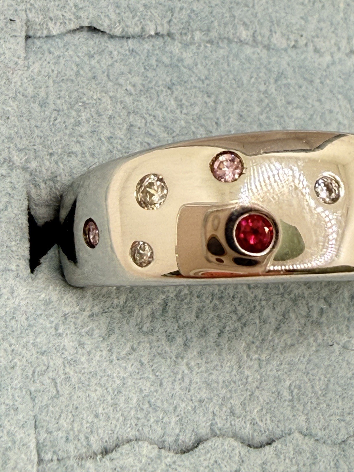 Epiphany 925 Sterling Silver  Ring Multi stones M… - image 4