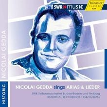 Nicolai Gedda Singt Arien Und Lieder Von Nicolai Gedda | Cd | Zustand Neu-image