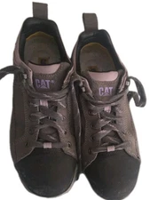 CAT Women's Work Safety Shoes ERGO Technology Size 7.5 Wide Excellent Condition 