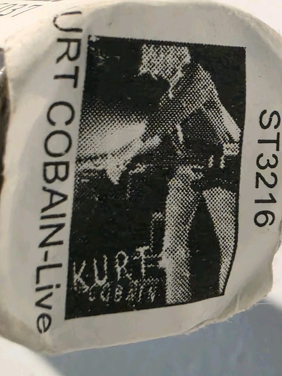 VTG Kurt Cobain Live Poster 24x36 Sealed Nirvana Grunge Rock Wall