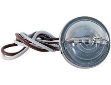 Buyers Products 1.5 Inch Clear Round License/Utility Light with 4 LED