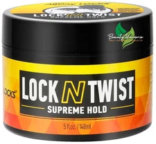 AllDay Locks Lock N Twist Gel – 5oz Grape Scent Supreme Hold for Locs & Twists