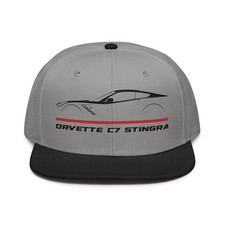 For Corvette C7 Stingray 2013-2019 Fans Cap Snapback Hat Birthday Gift Racing