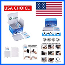 Pre-Moistened Lens Wipes Screen Wipes for Glasses, Camera,Tablets, Smartphone...