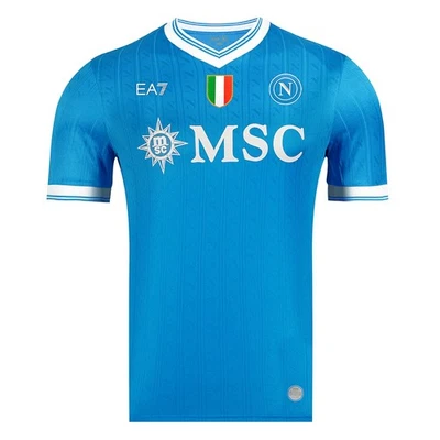 EA7 SSC Napoli Home Match Shirt 2025/2026
