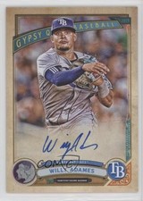 2019 Topps Gypsy Queen GQ Logo Swap Variation 62/99 Willy Adames Auto 8k4